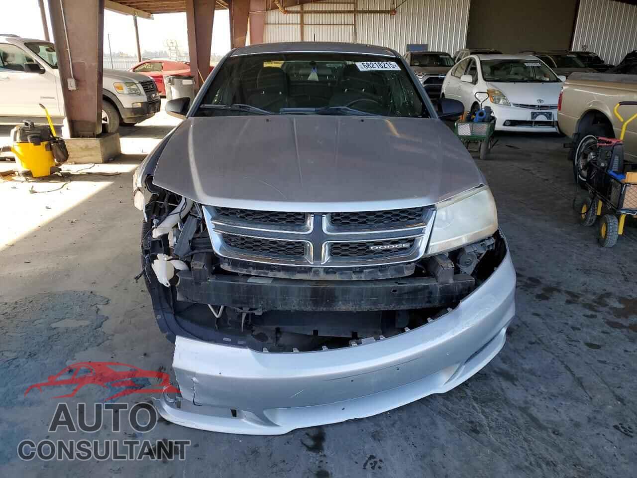 DODGE AVENGER 2012 - 1C3CDZAB5CN102444