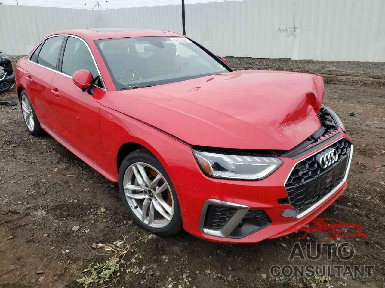 AUDI A4 2021 - WAUEAAF41MA069652