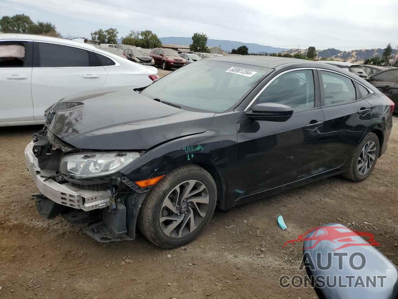 HONDA CIVIC 2017 - 19XFC2F76HE201373