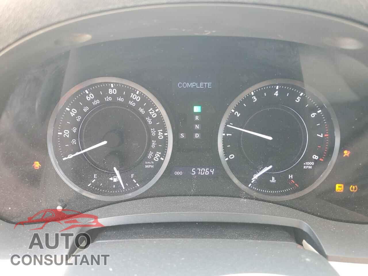 LEXUS IS 2012 - JTHFE2C23C2508393