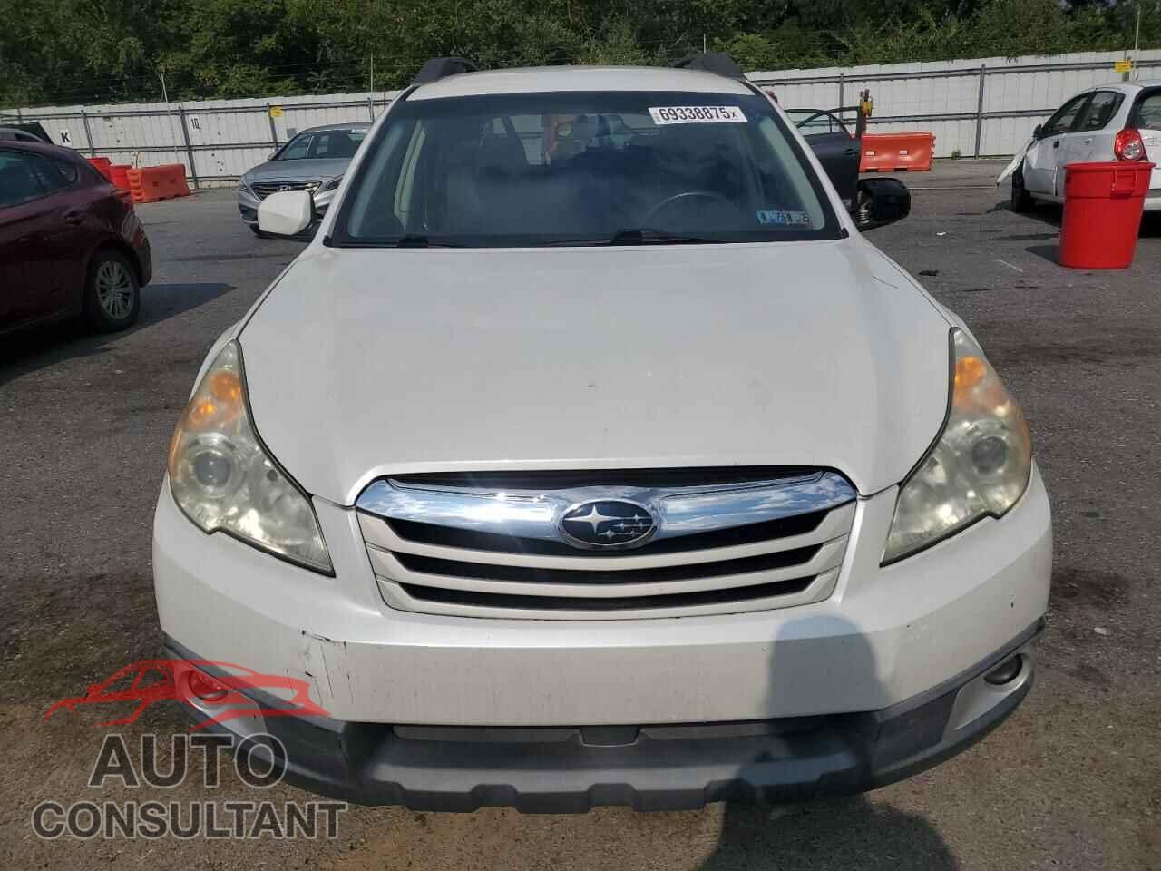 SUBARU OUTBACK 2011 - 4S4BRBCC4B3357906