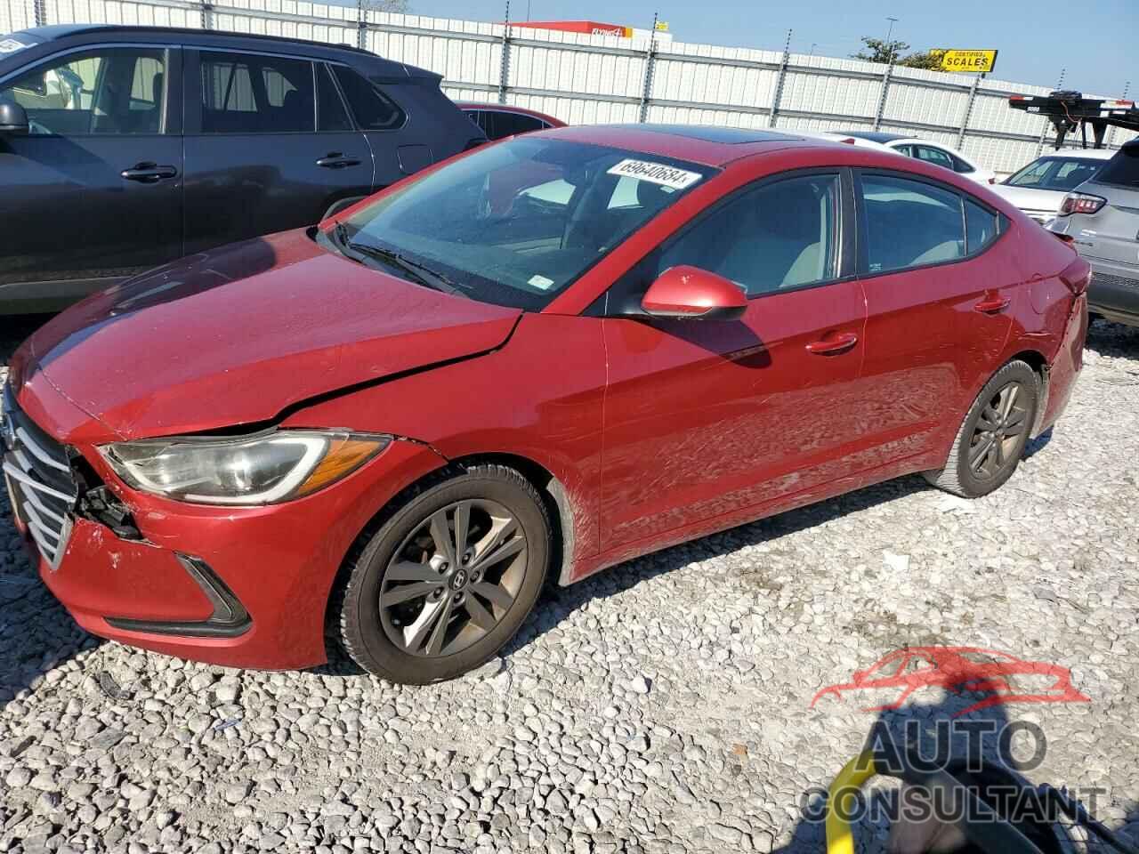 HYUNDAI ELANTRA 2018 - 5NPD84LF1JH297334