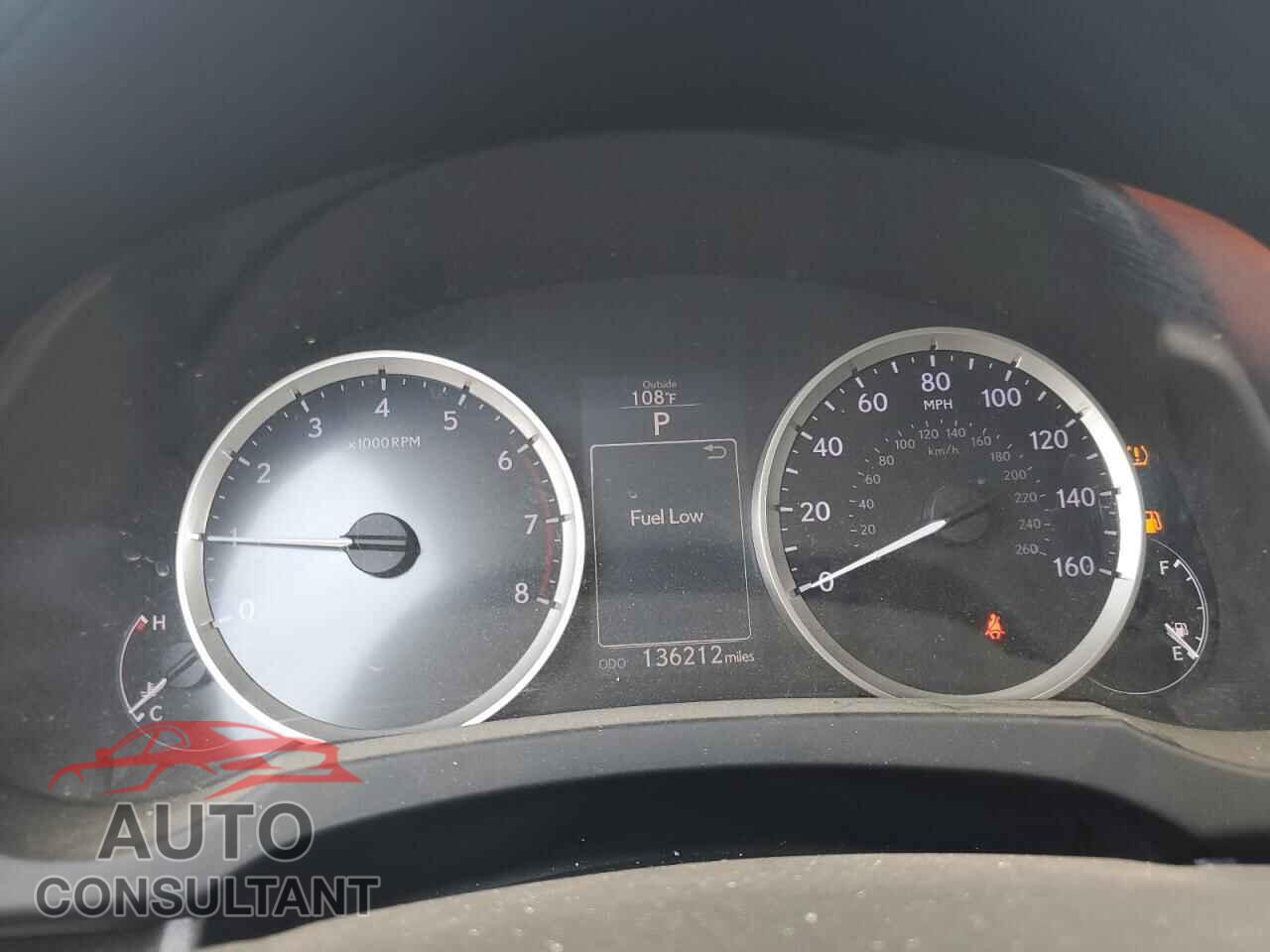 LEXUS IS 2016 - JTHBA1D2XG5017584
