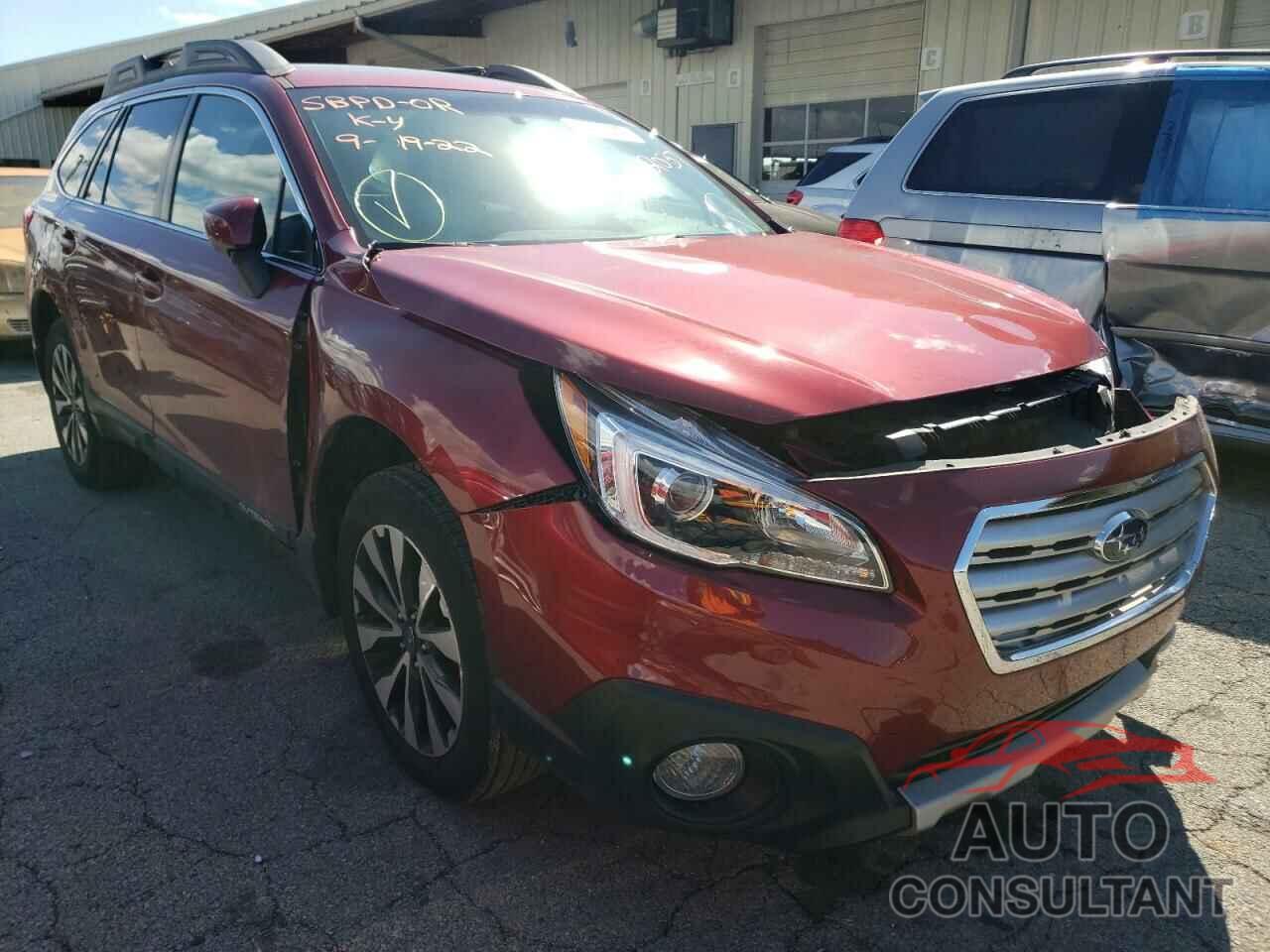SUBARU OUTBACK 2016 - 4S4BSALC0G3332037