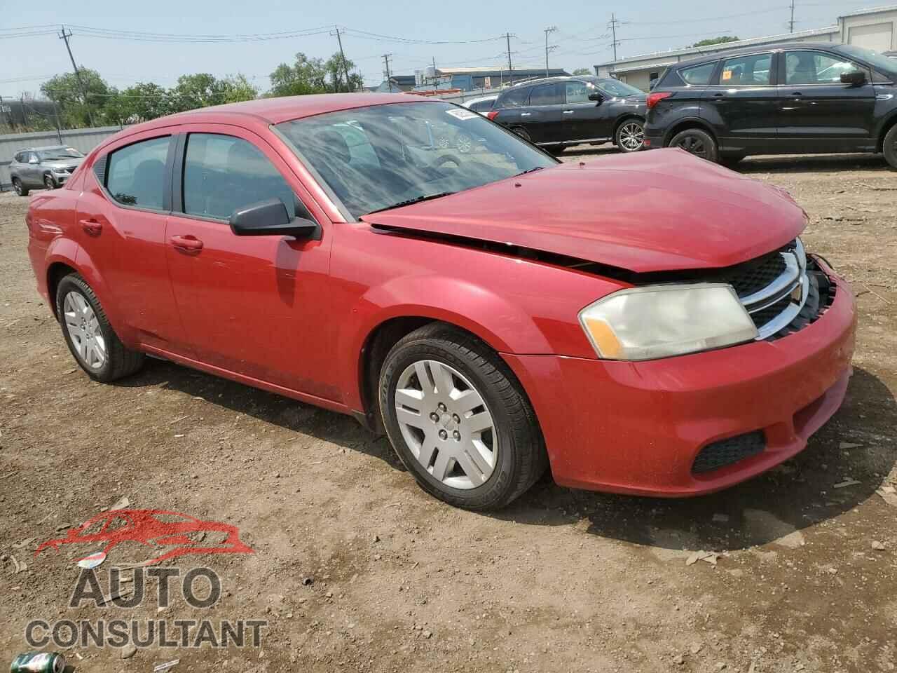 DODGE AVENGER 2013 - 1C3CDZAG7DN748162