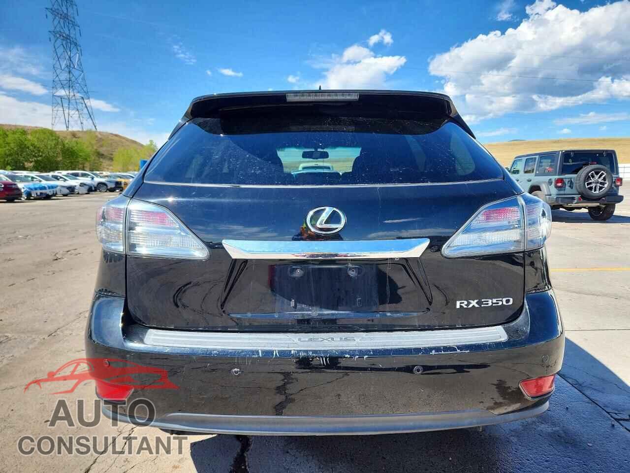 LEXUS RX350 2012 - 2T2BK1BA1CC143169