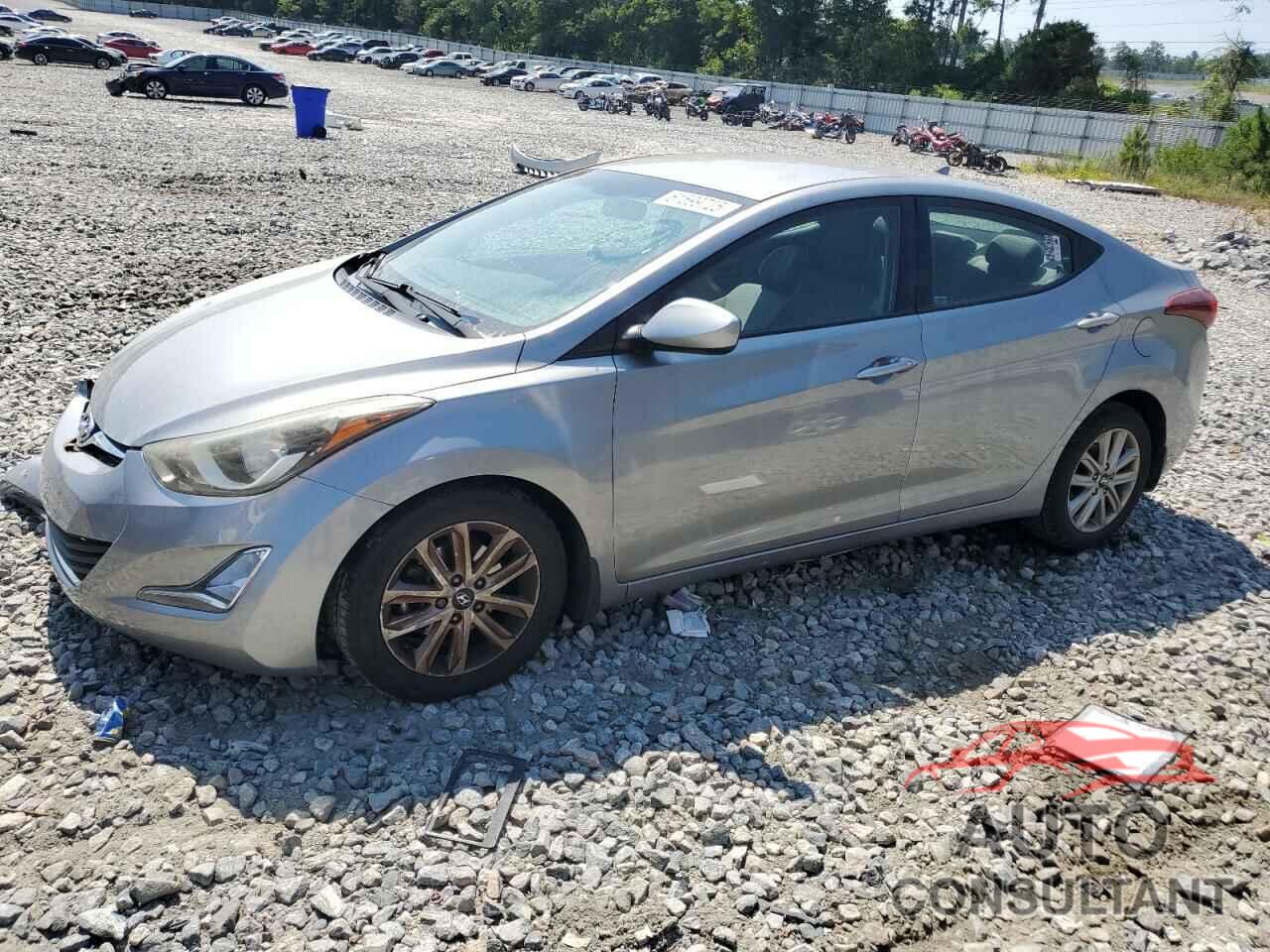 HYUNDAI ELANTRA 2016 - KMHDH4AE6GU480426