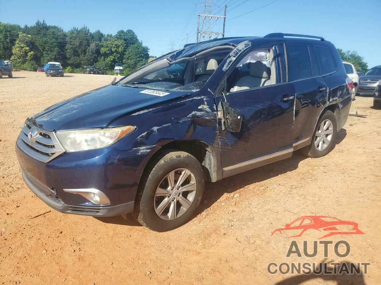TOYOTA HIGHLANDER 2012 - 5TDZA3EH5CS019956