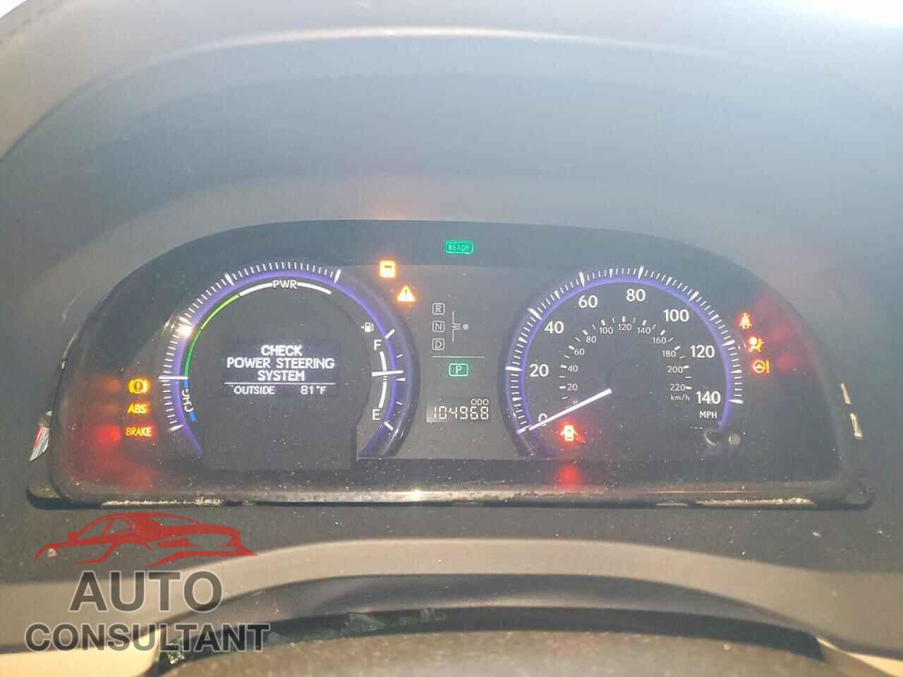 LEXUS HS 2010 - JTHBB1BA1A2019188