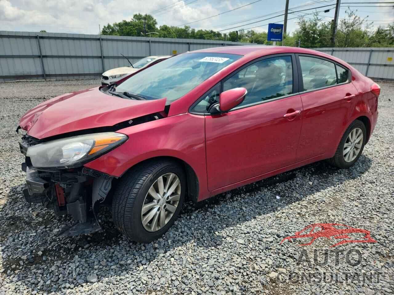 KIA FORTE 2016 - KNAFX4A69G5470473