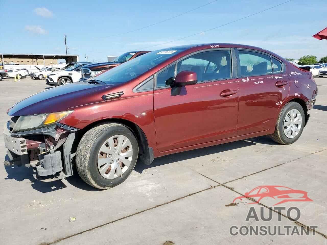HONDA CIVIC 2012 - 19XFB2F58CE078685