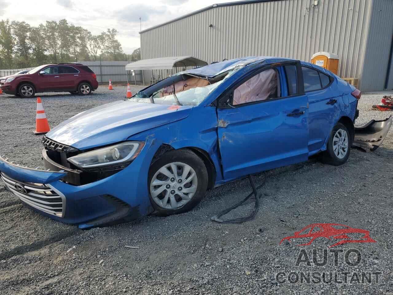 HYUNDAI ELANTRA 2017 - KMHD74LF5HU090248