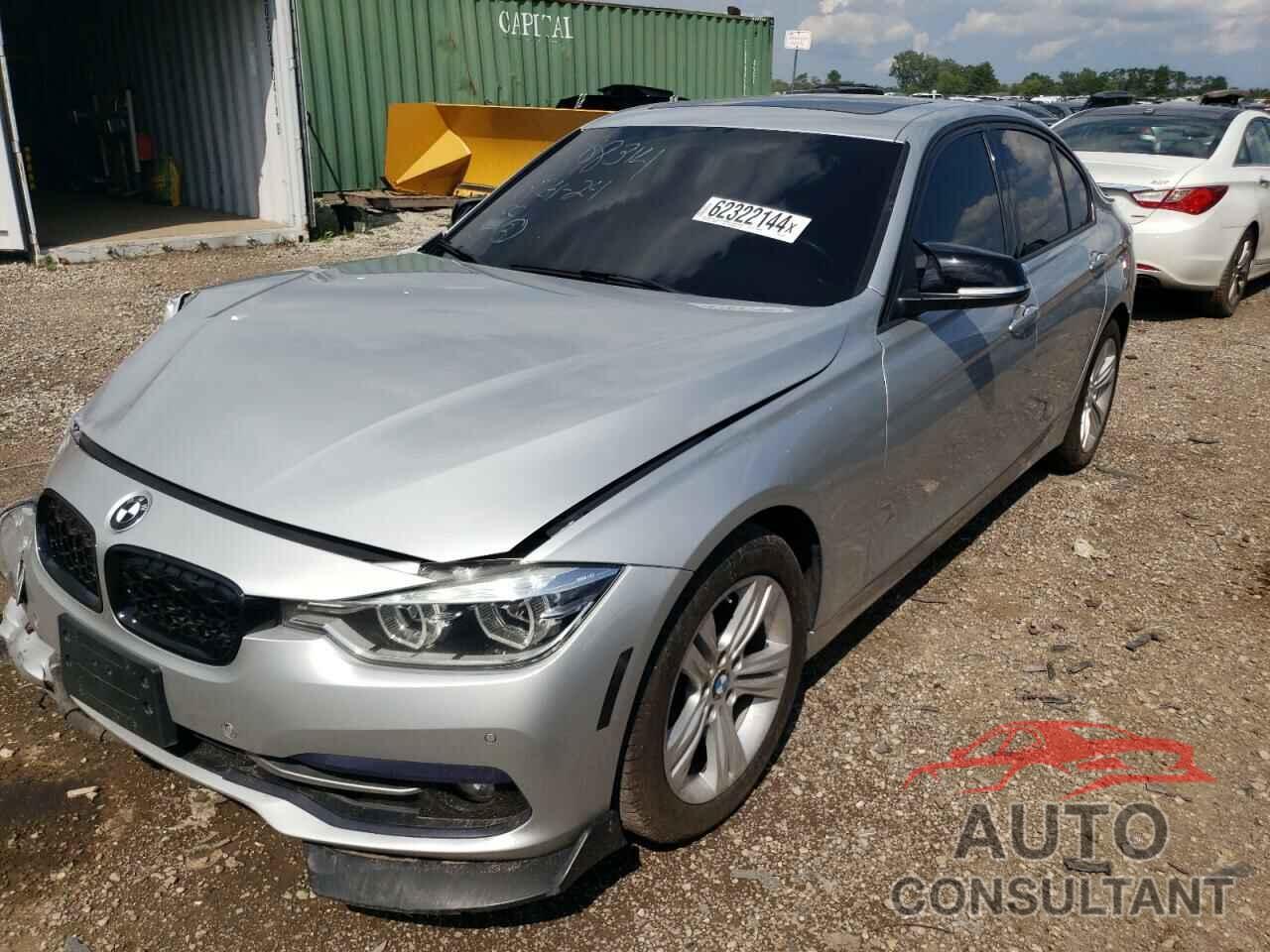 BMW 3 SERIES 2016 - WBA8E3C5XGK502524