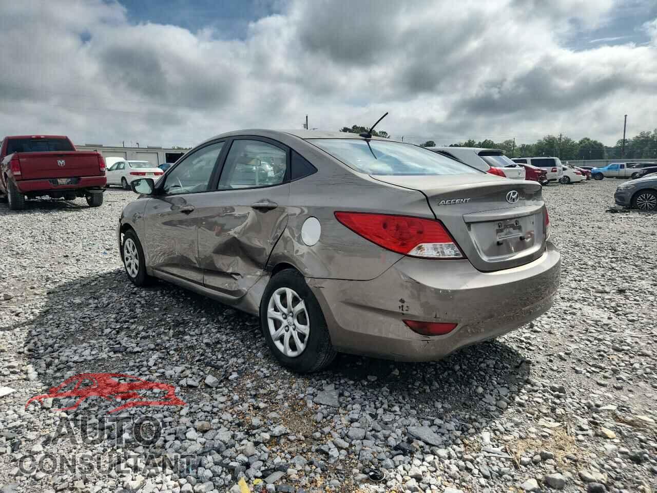 HYUNDAI ACCENT 2012 - KMHCT4AE8EU591213