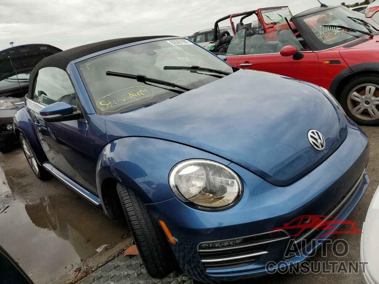 VOLKSWAGEN BEETLE 2018 - 3VW5DAATXJM506956