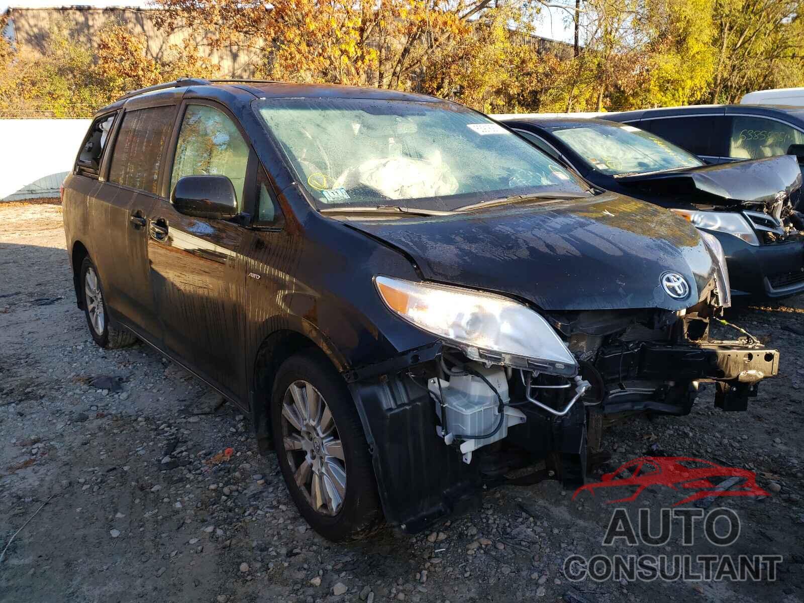 TOYOTA SIENNA 2017 - 5TDJZ3DC9HS182502