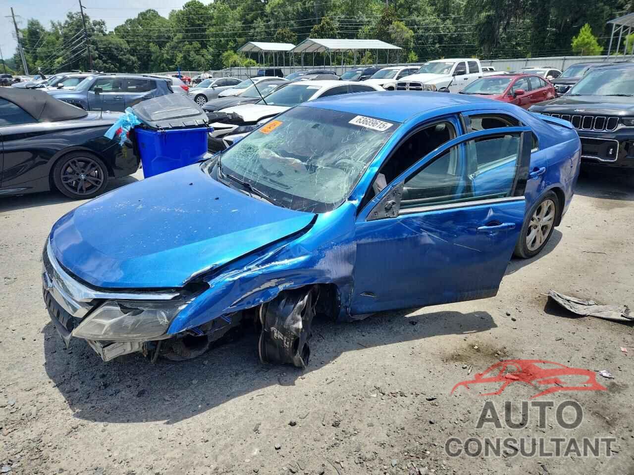 FORD FUSION 2012 - 3FAHP0HA2CR229866