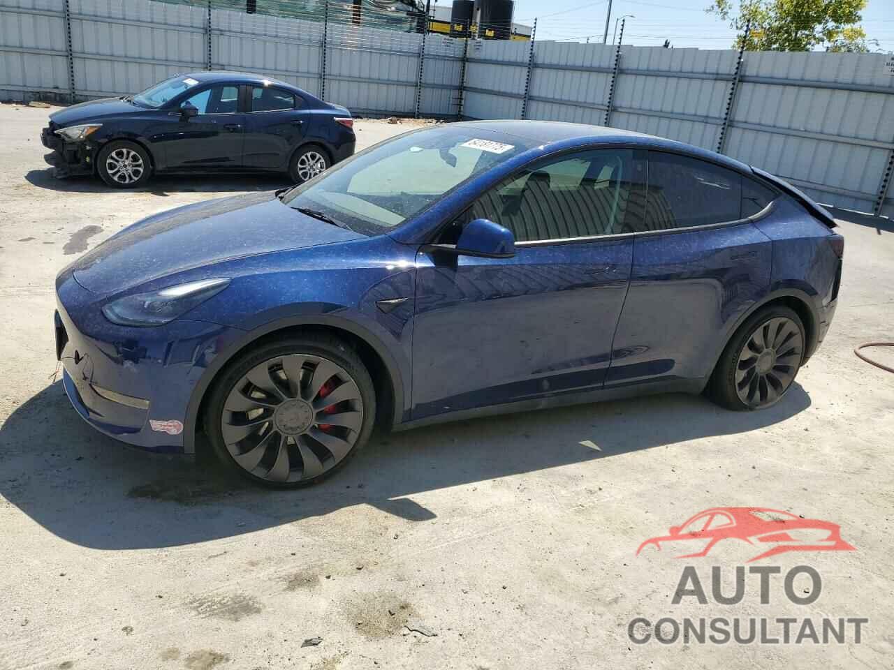 TESLA MODEL Y 2022 - 7SAYGDEF4NF489629