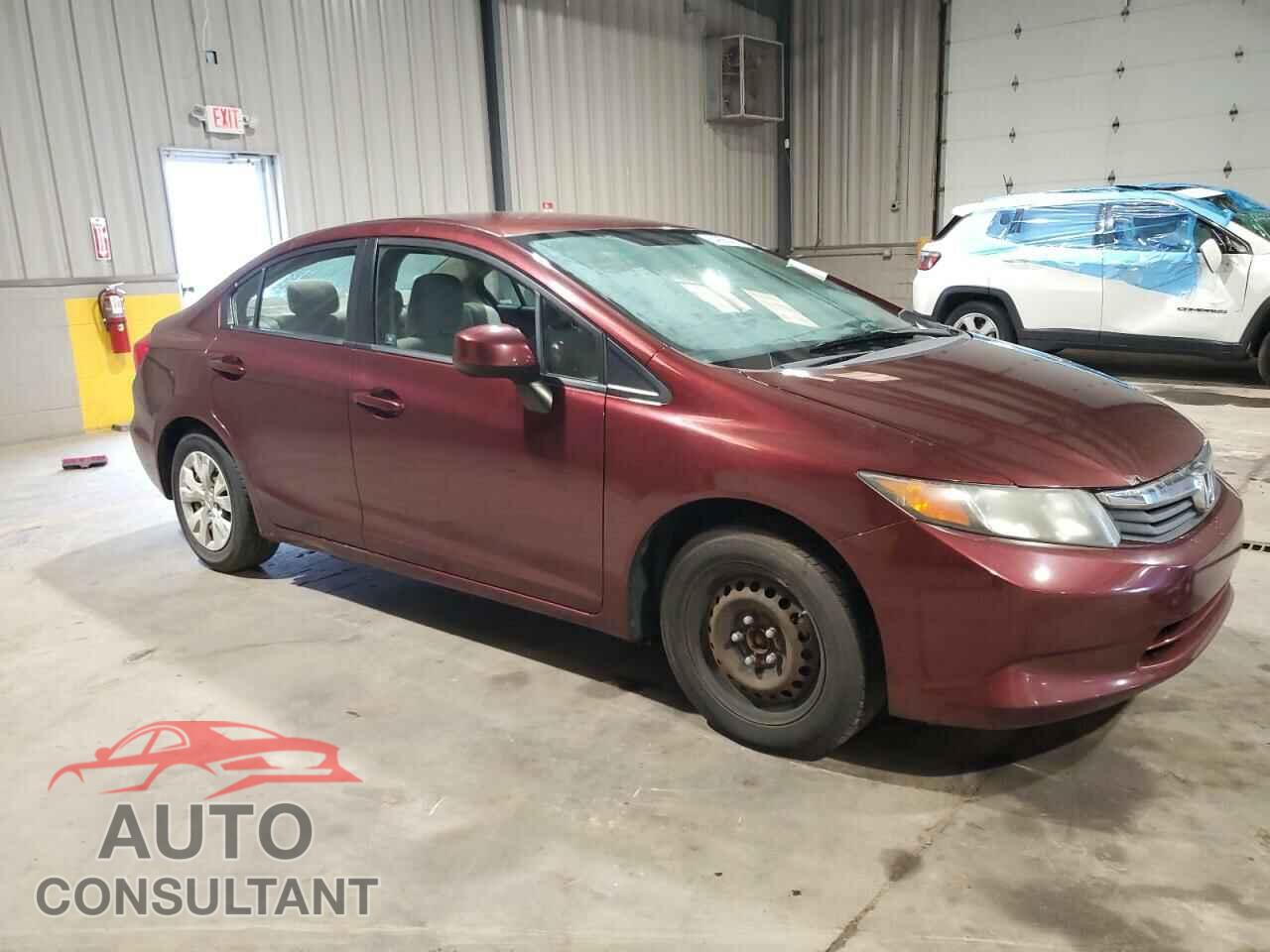 HONDA CIVIC 2012 - 19XFB2F56CE345032