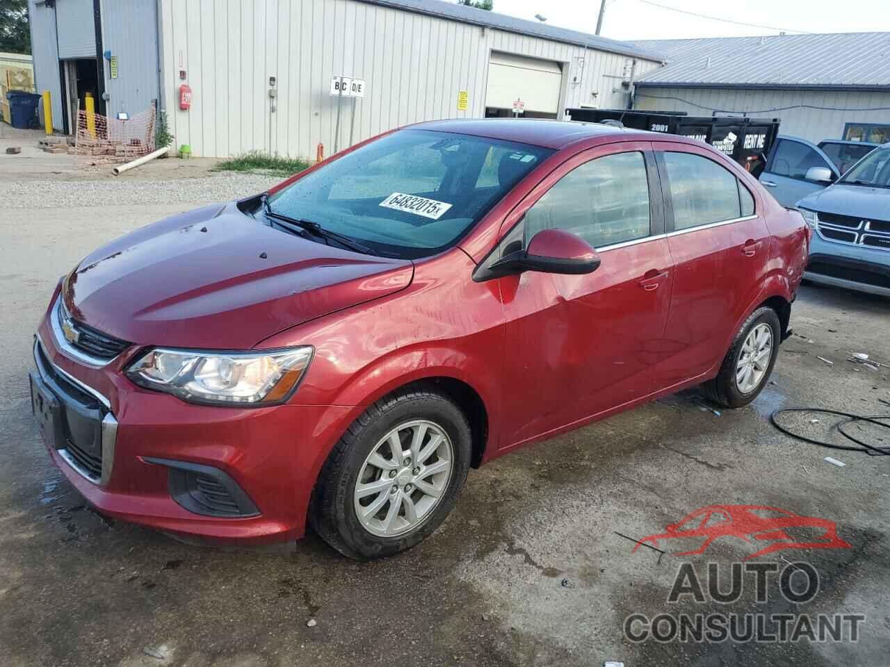 CHEVROLET SONIC 2017 - 1G1JD5SH3H4130232