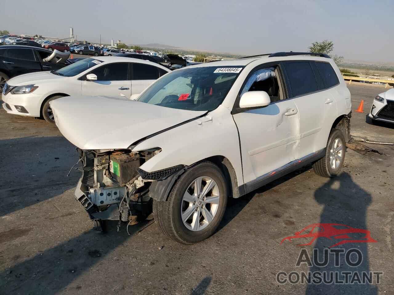 TOYOTA HIGHLANDER 2012 - 5TDBK3EH1CS093194