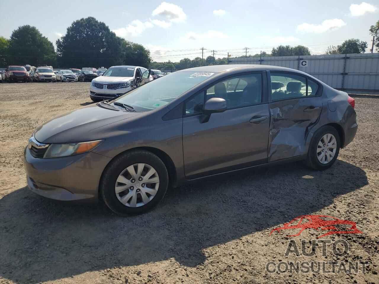 HONDA CIVIC 2012 - 19XFB2F50CE372968