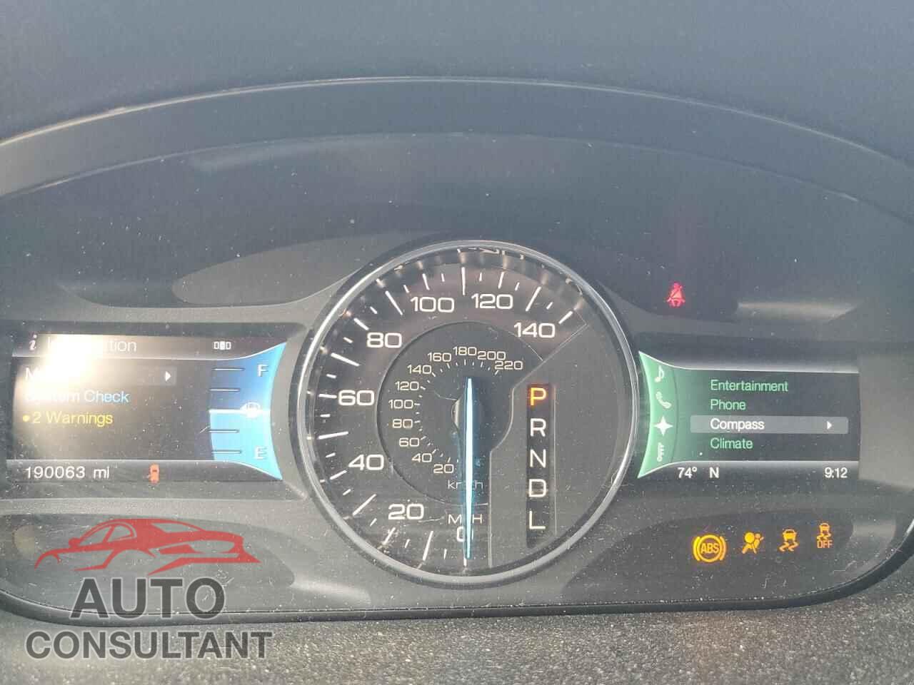 FORD EDGE 2012 - 2FMDK3J93CBA11213