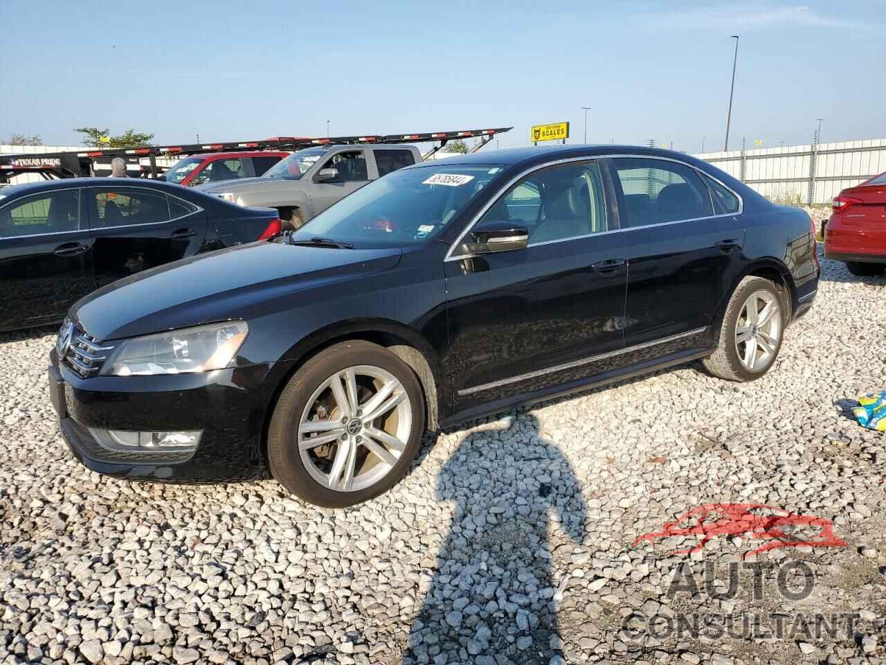 VOLKSWAGEN PASSAT 2014 - 1VWCN7A33EC083524