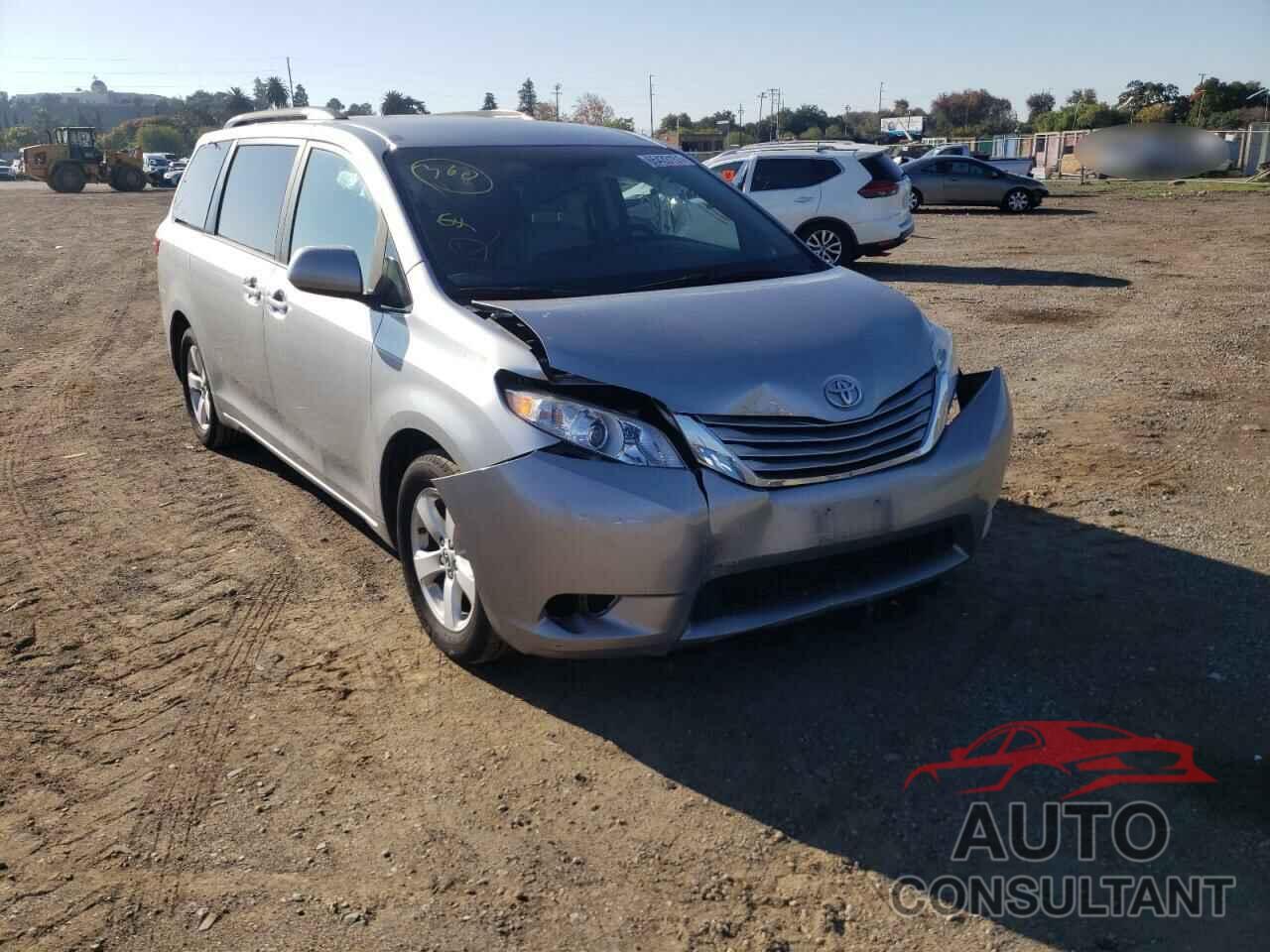 TOYOTA SIENNA 2017 - 5TDKZ3DC9HS867166