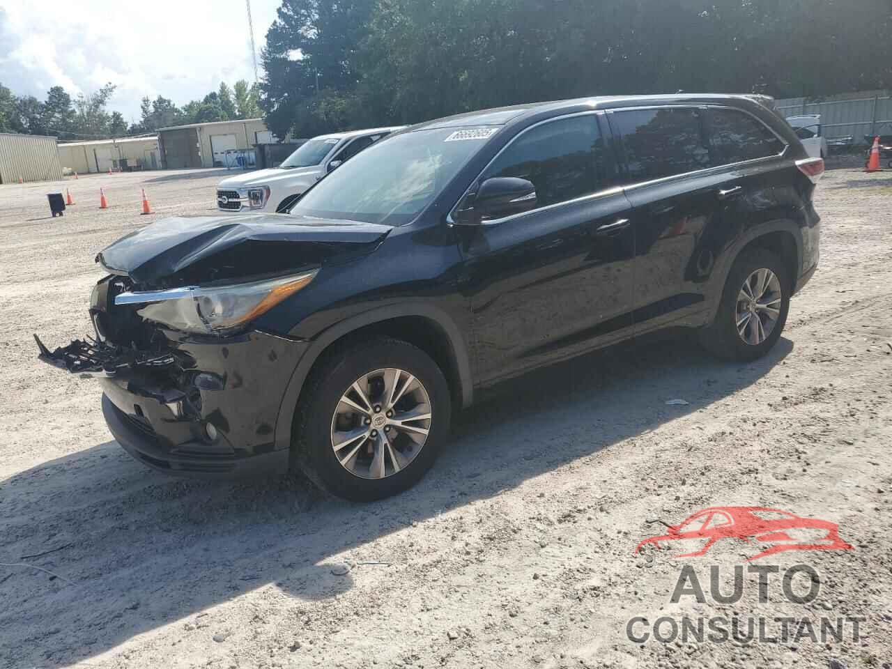 TOYOTA HIGHLANDER 2015 - 5TDZKRFH9FS088295