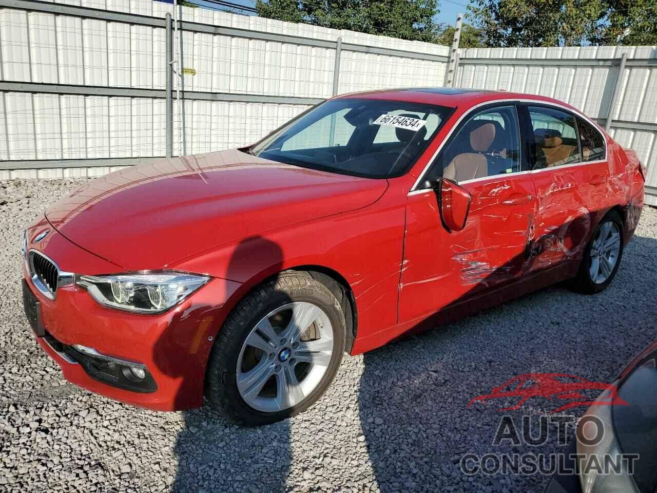 BMW 3 SERIES 2017 - WBA8D9C34HA005996