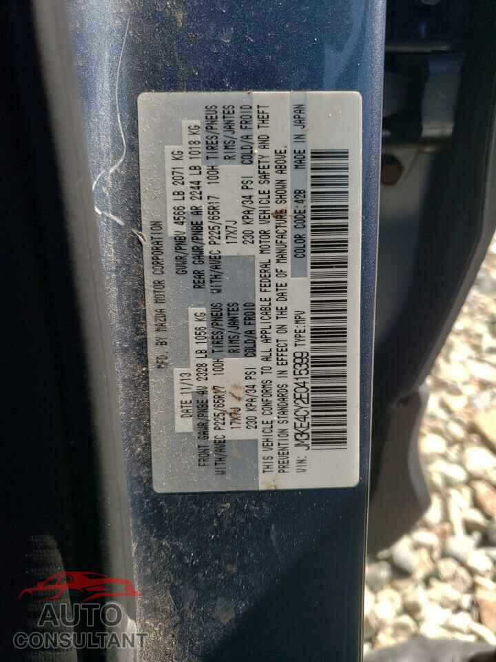 MAZDA CX-5 2014 - JM3KE4CY2E0415399