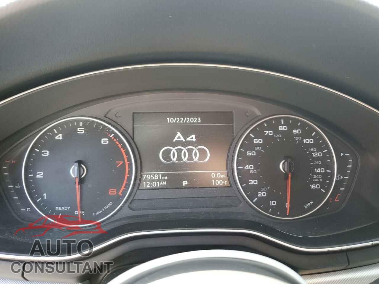 AUDI A4 2017 - WAUGNAF48HN058563