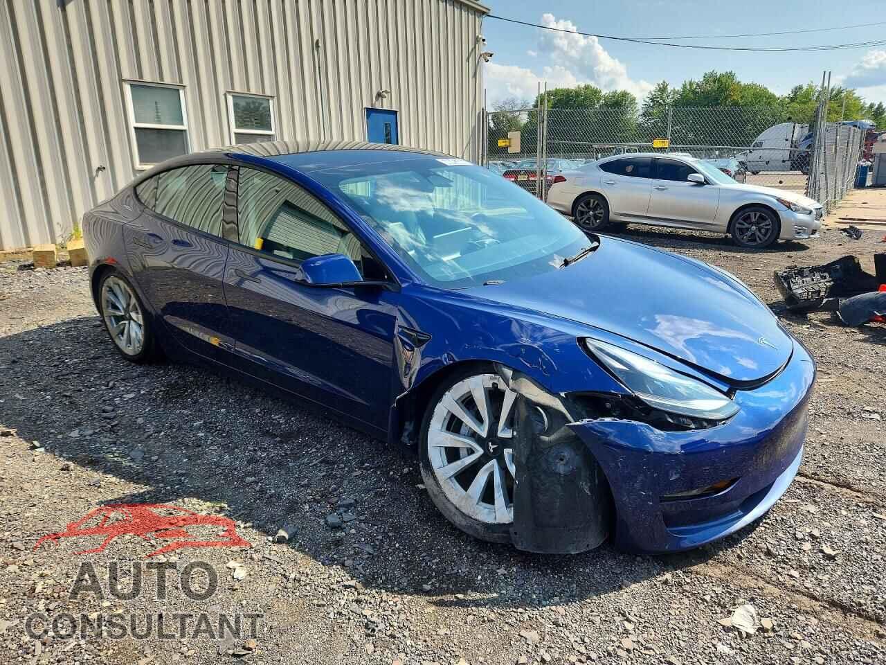 TESLA MODEL 3 2022 - 5YJ3E1EA5NF370844