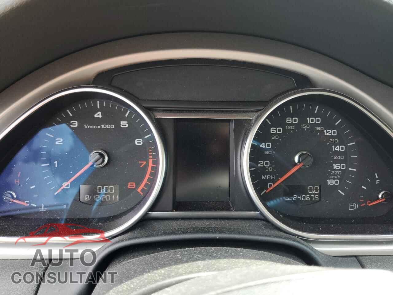AUDI Q7 2012 - WA1LGAFE2CD009727