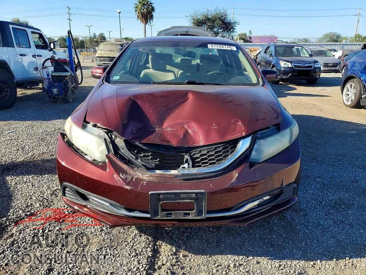 HONDA CIVIC 2014 - 19XFB2F53EE219035