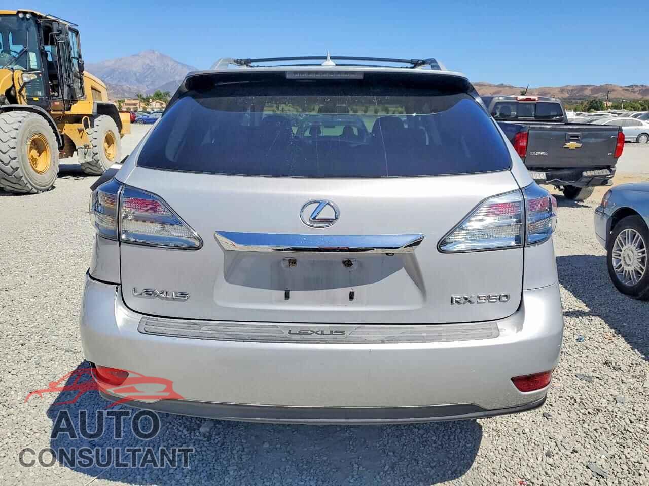 LEXUS RX350 2010 - 2T2ZK1BA2AC031122