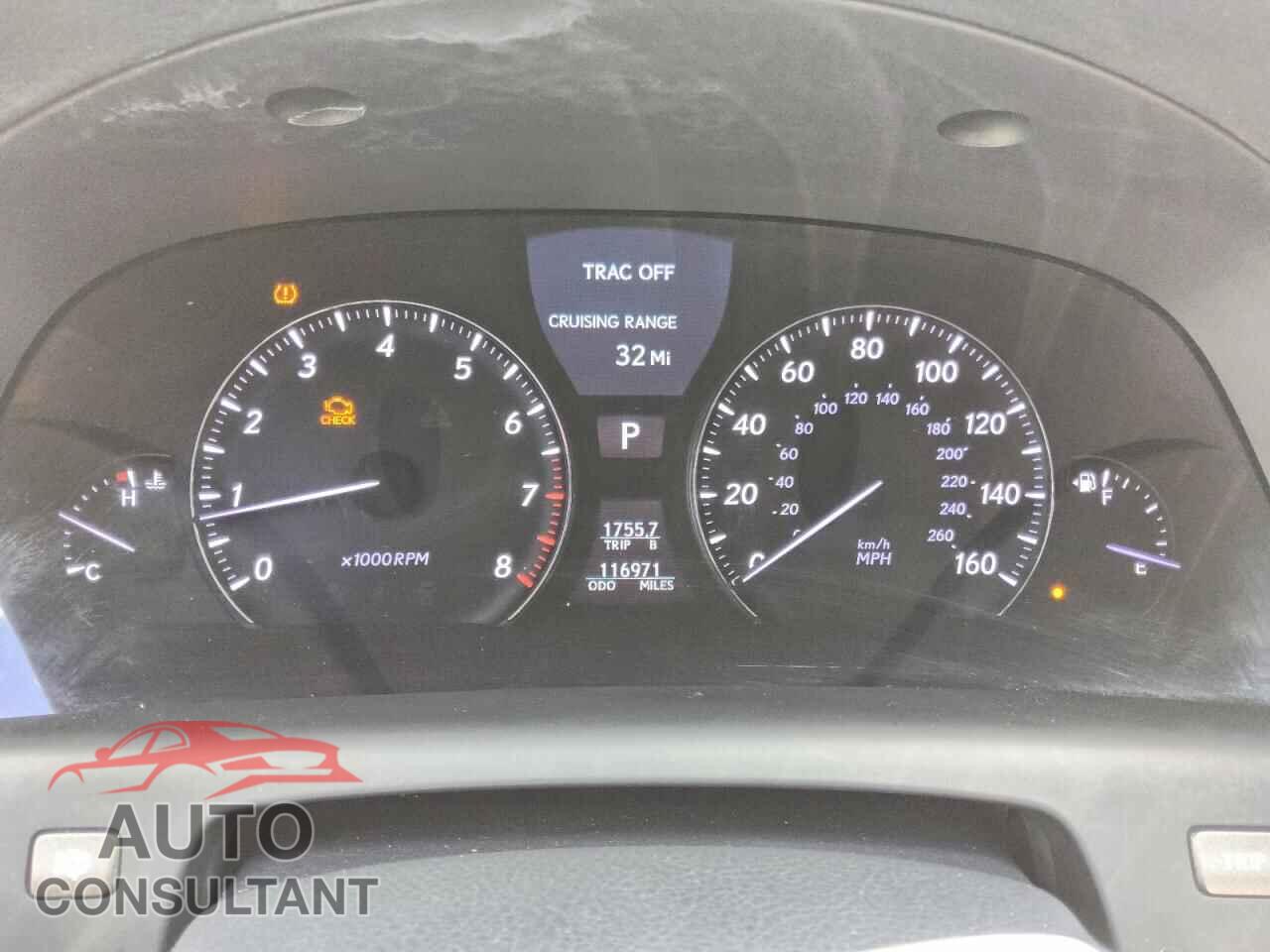 LEXUS LS460 2012 - JTHGL5EF8C5045967