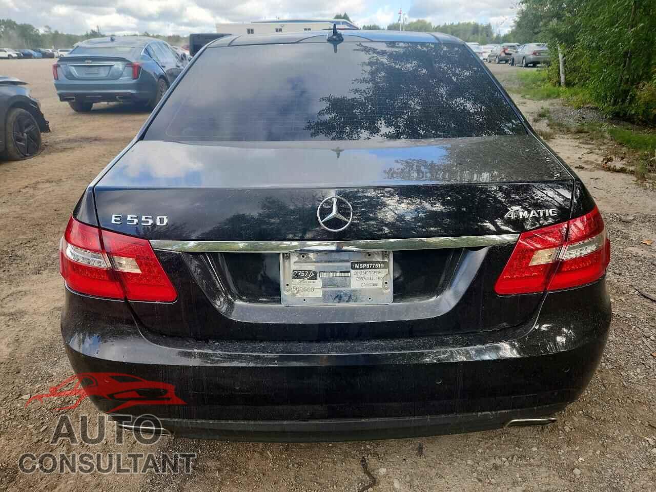 MERCEDES-BENZ E-CLASS 2012 - WDDHF9BB9CA560480