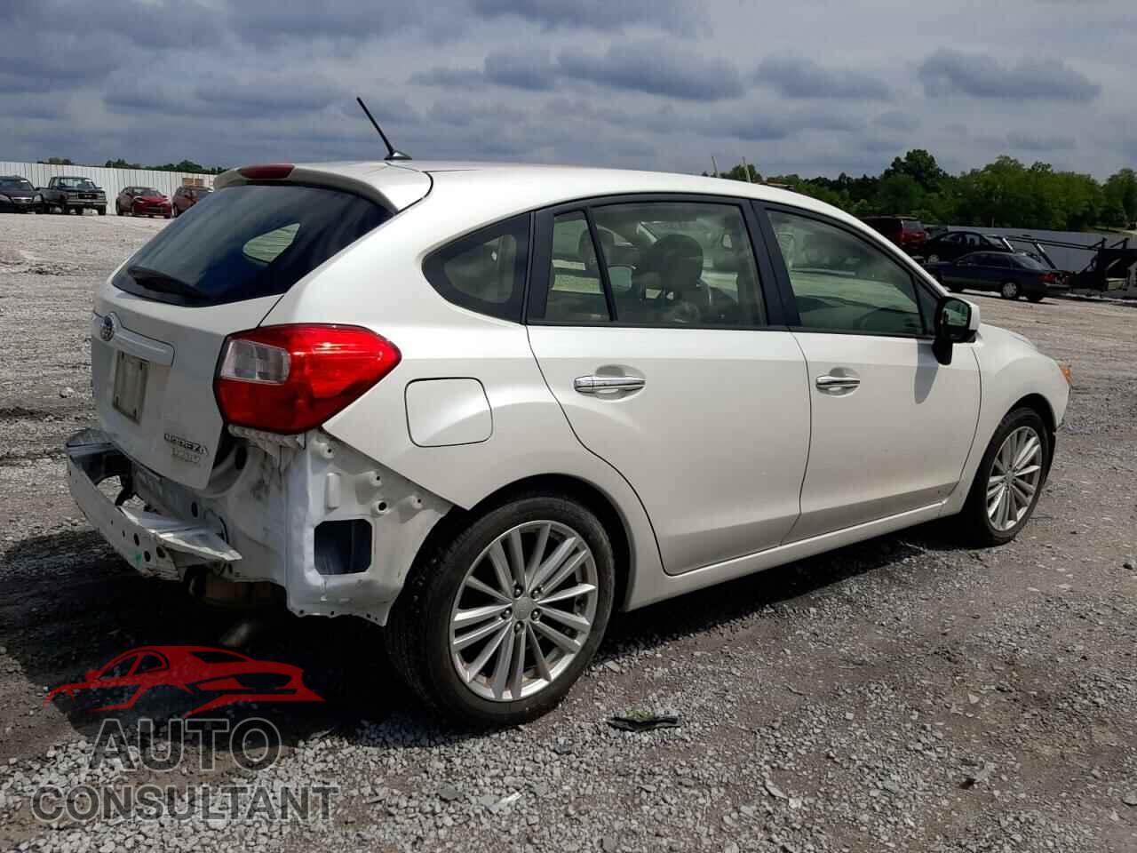 SUBARU IMPREZA 2012 - JF1GPAG67CH243794