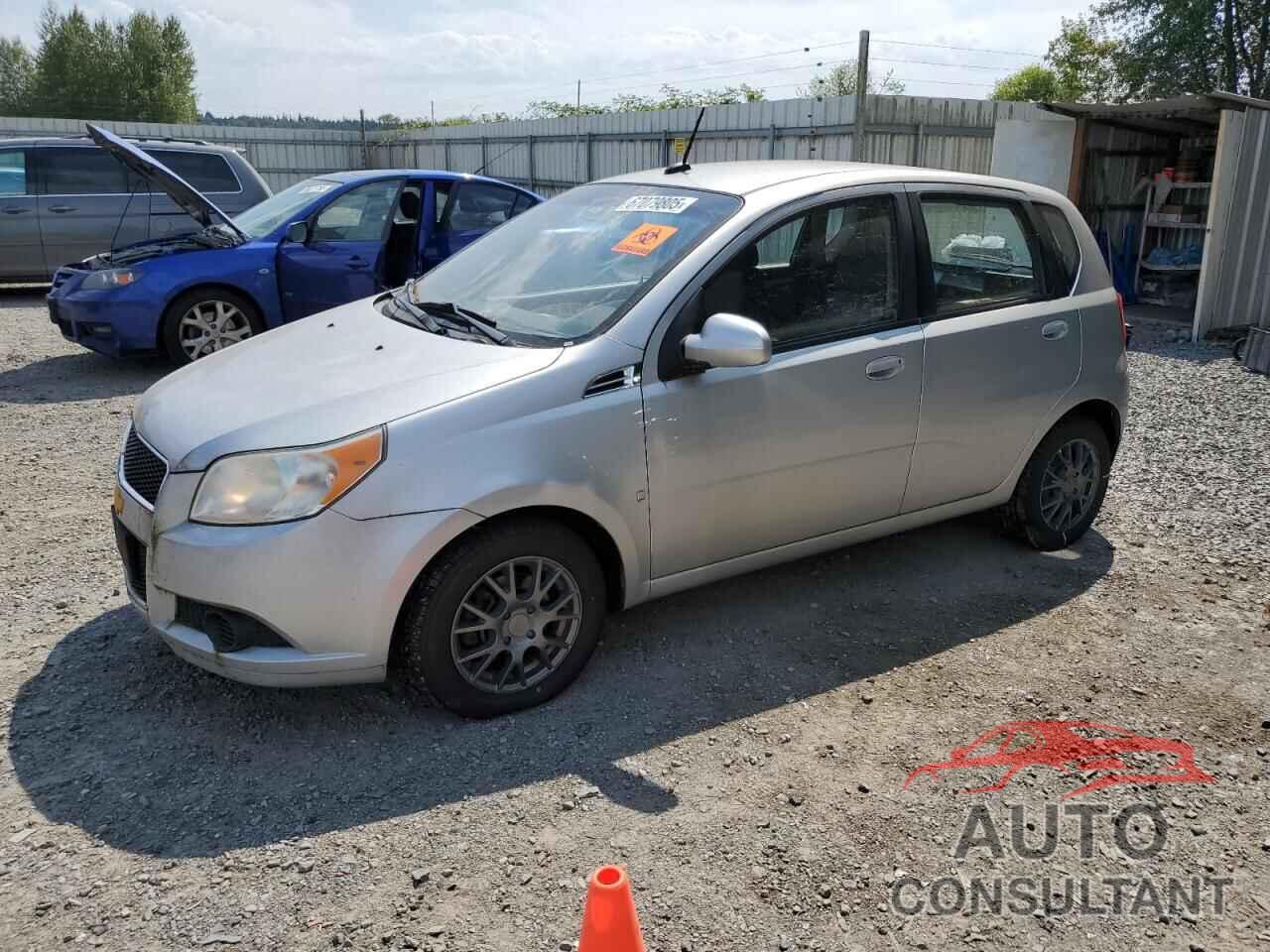 CHEVROLET AVEO 2009 - KL1TD66E29B309842