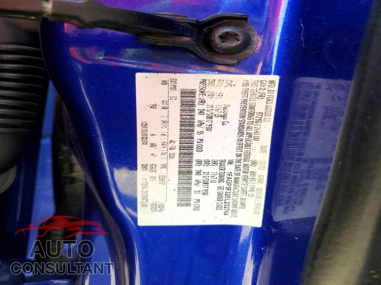 FORD FOCUS 2014 - 1FADP3F22EL232764