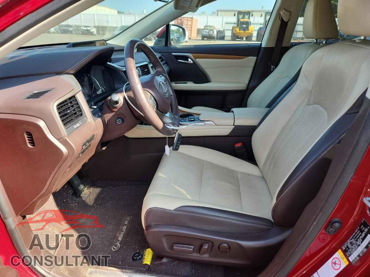 LEXUS RX350 2019 - 2T2BZMCA4KC190741