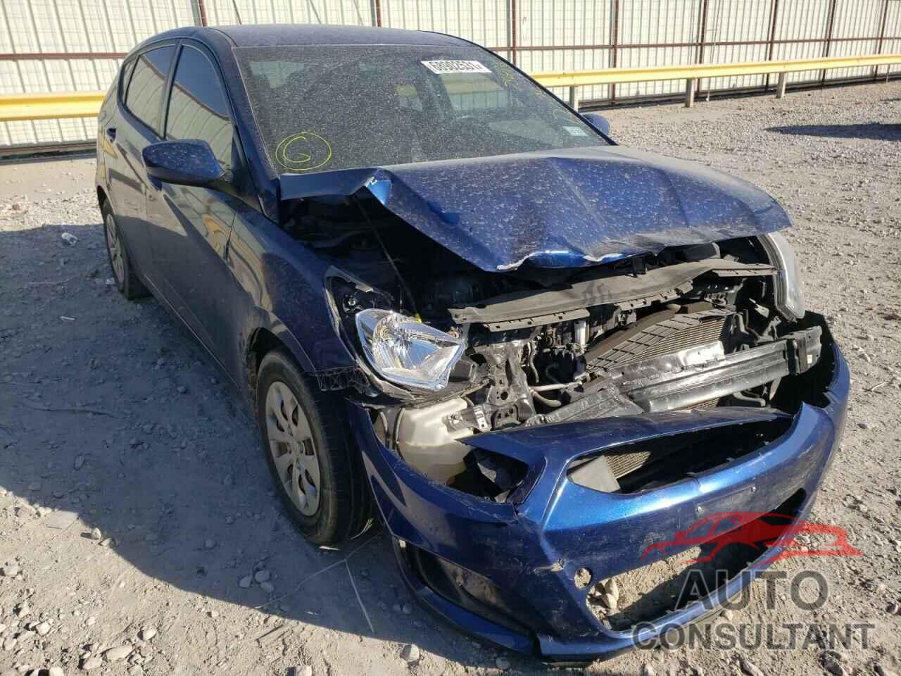 HYUNDAI ACCENT 2016 - KMHCT5AE5GU256886