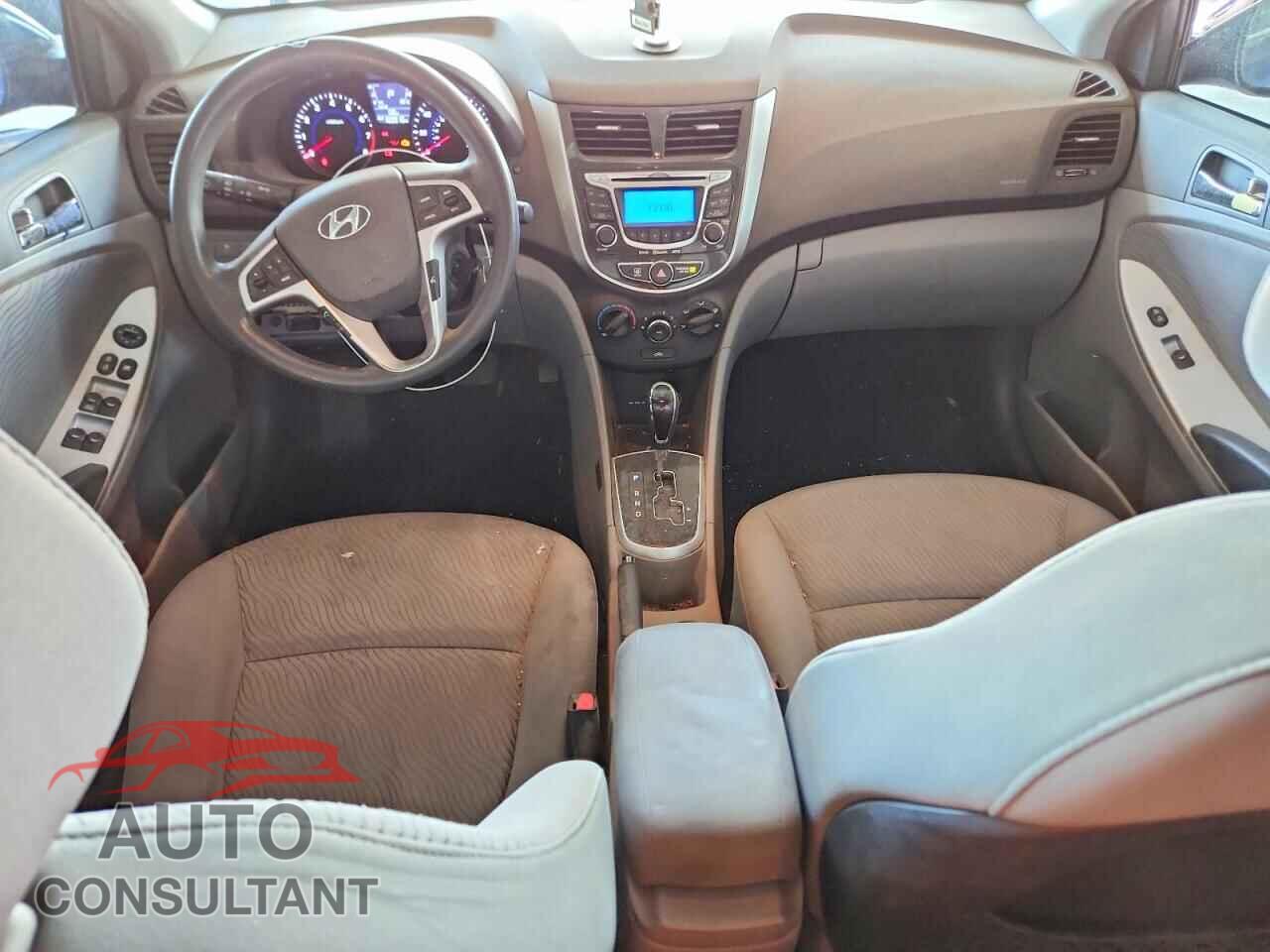 HYUNDAI ACCENT 2013 - KMHCU4AE7DU377549