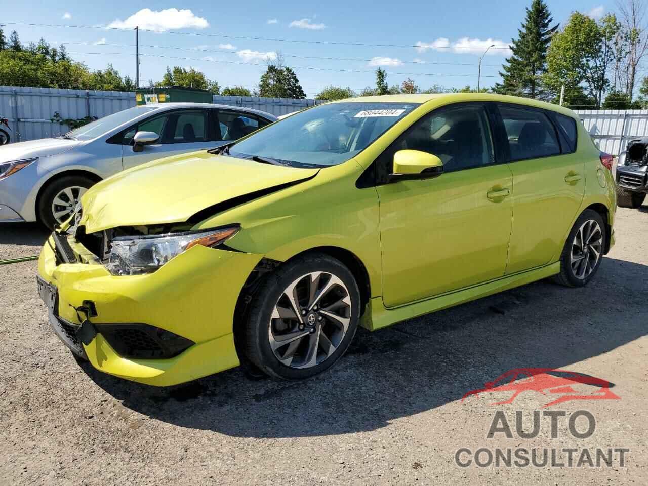 TOYOTA SCION 2016 - JTNKARJE6GJ505772