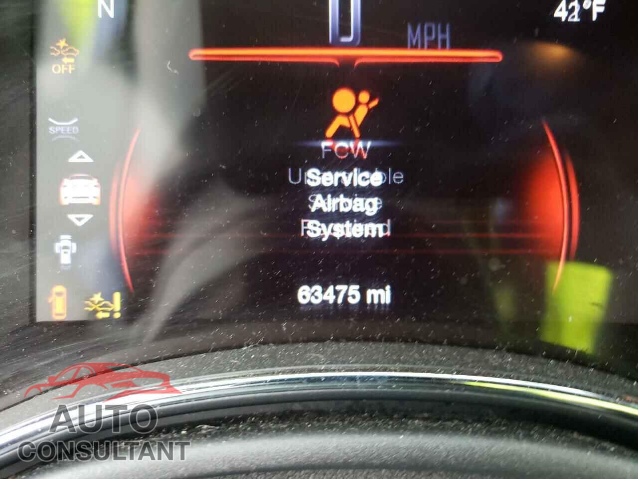 DODGE DURANGO 2017 - 1C4SDJCT4HC725913