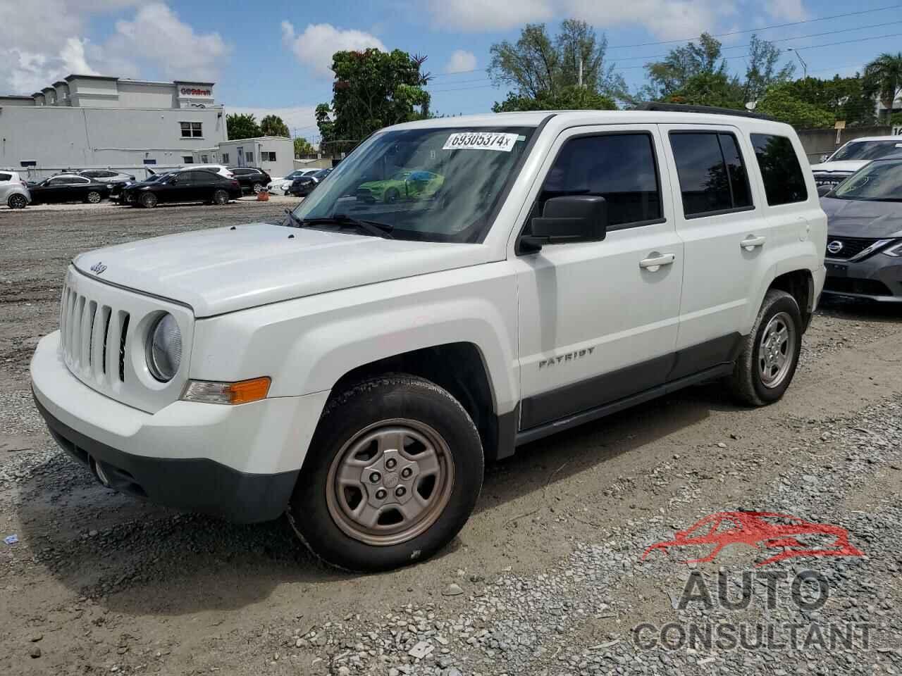 JEEP PATRIOT 2017 - 1C4NJPBB6HD166649