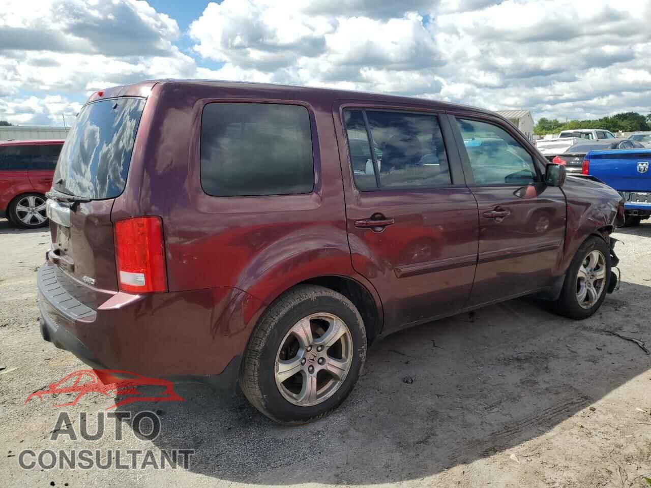 HONDA PILOT 2012 - 5FNYF4H63CB027720