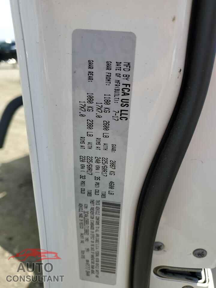JEEP COMPASS 2018 - 3C4NJDBB9JT138021